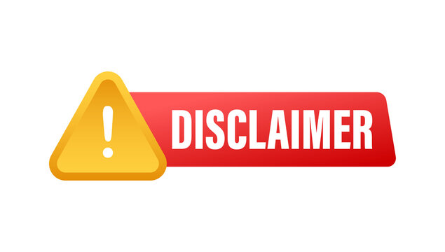 Approved Website Disclaimer